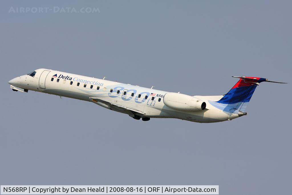 N568RP, 2004 Embraer EMB-145LR C/N 145800, Delta Connection (operated by Chautauqua Airlines) N568RP 