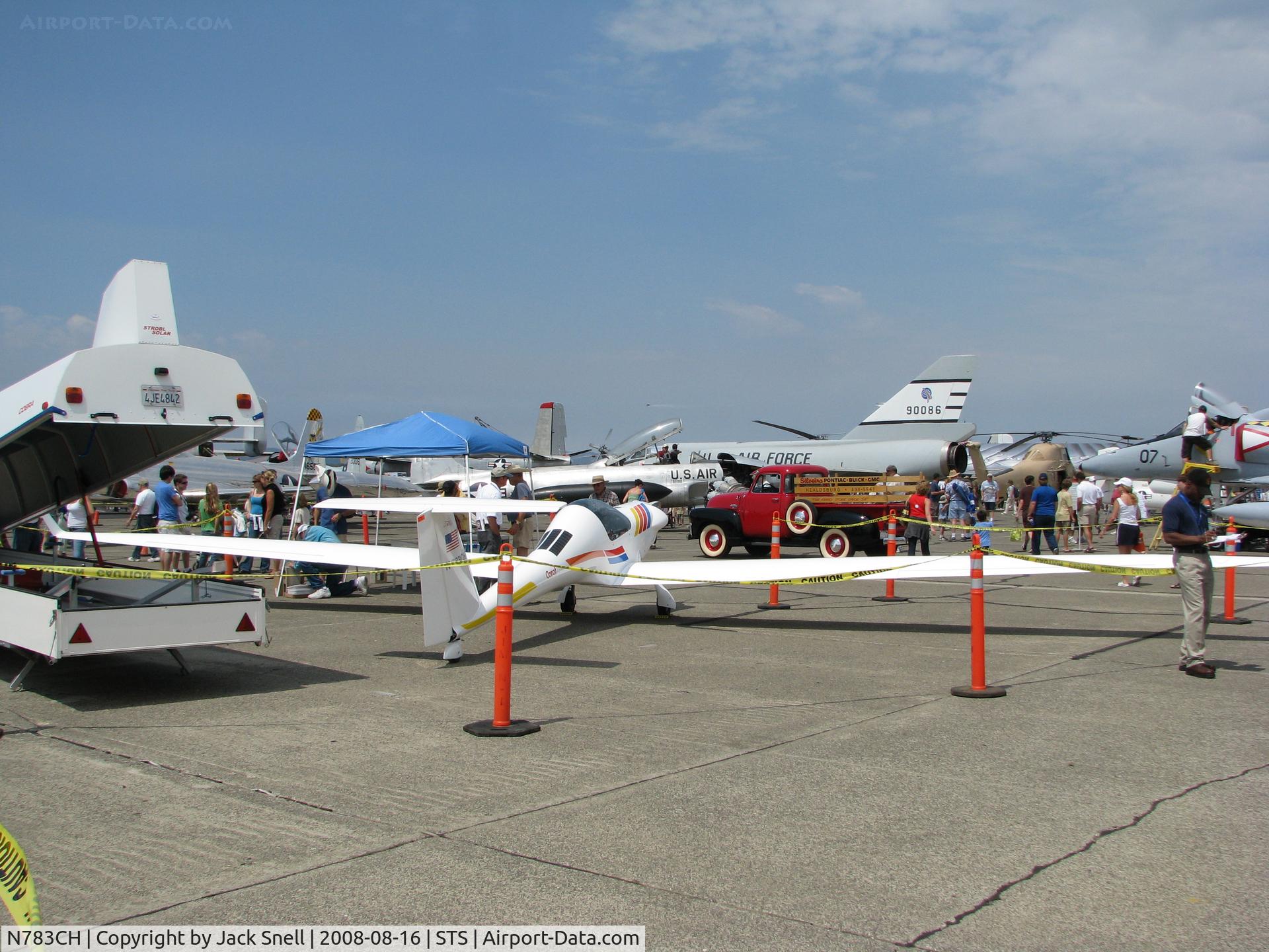 N783CH, 2007 AMS-Flight Carat A C/N CA027, Displayed at the 2008 Wings Over Wine Country Air Show