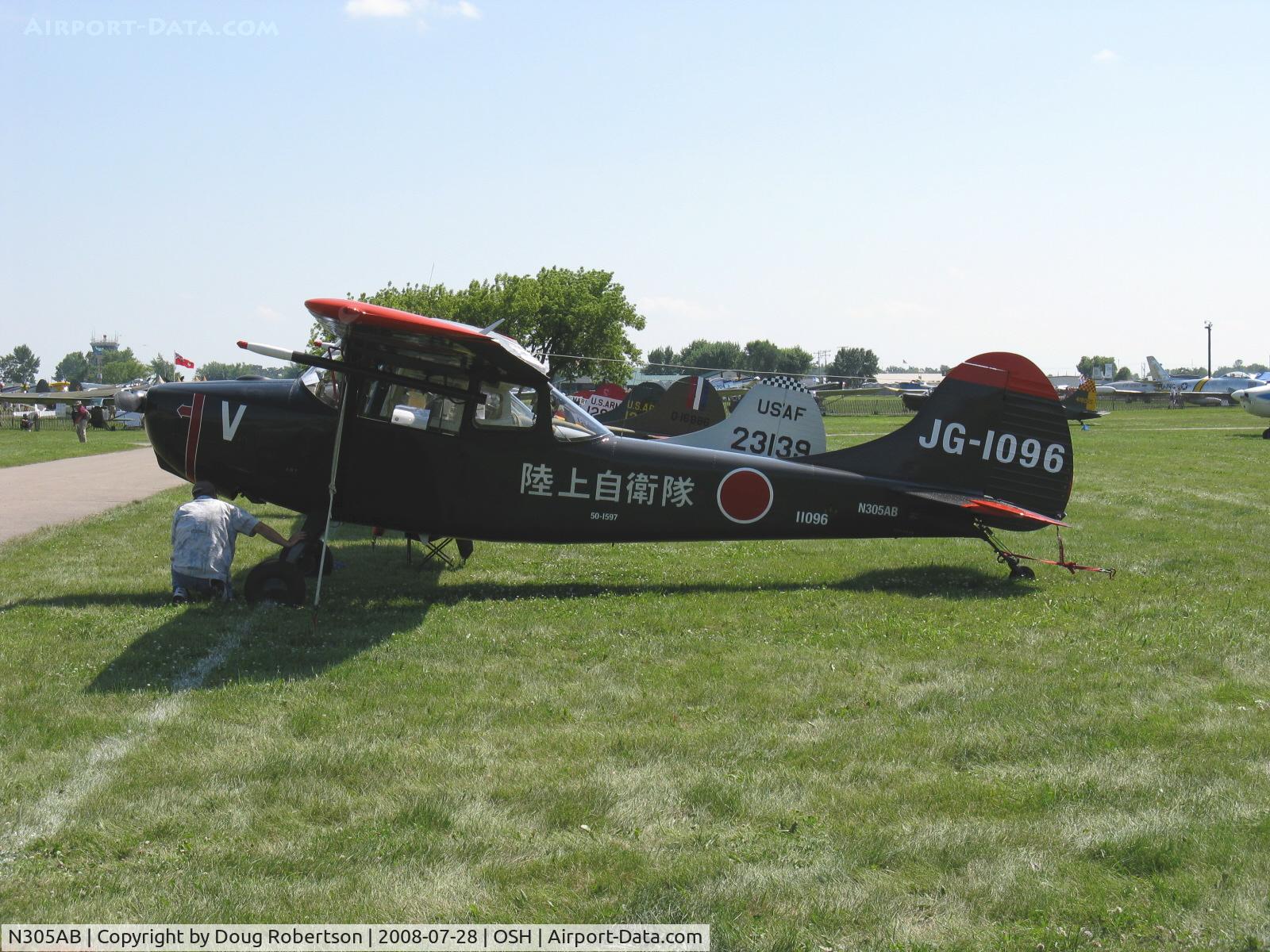 N305AB, 1951 Cessna 305A C/N 21290, 1951 Cessna 305A as L19A BIRD DOG, Continental O-470