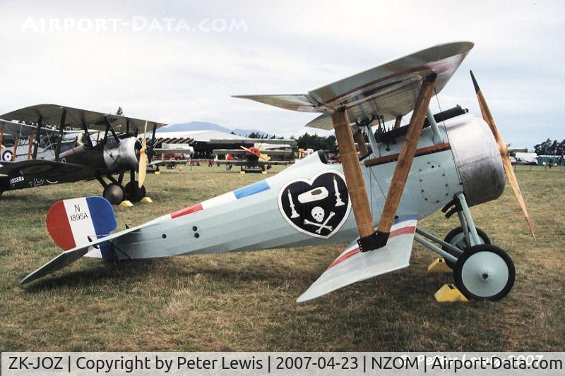 ZK-JOZ, Nieuport 24 Replica C/N 001, Omaka Collection, Wellington