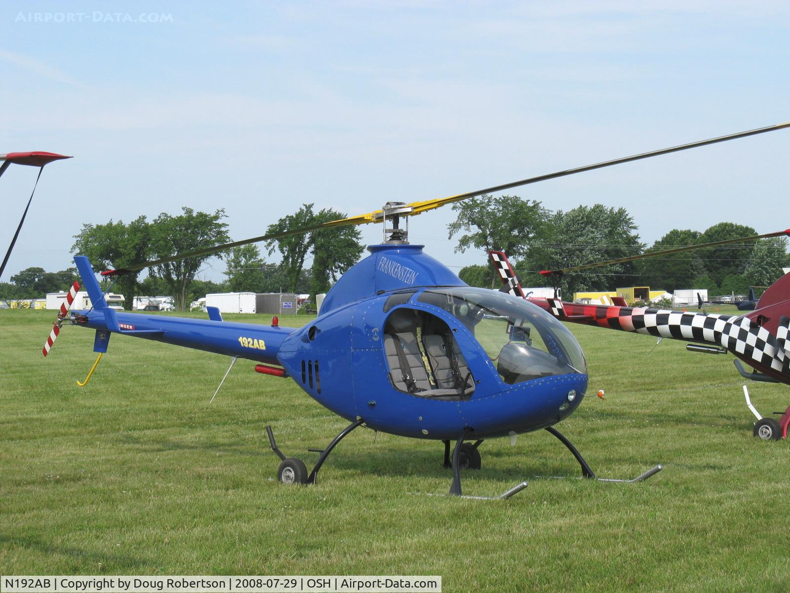 N192AB, 2007 Rotorway Exec 162F C/N 14AB, 2007 Burr ROTORWAY EXEC 162F, Rotorway R1 162F 162 cu. inch displ. 150 Hp