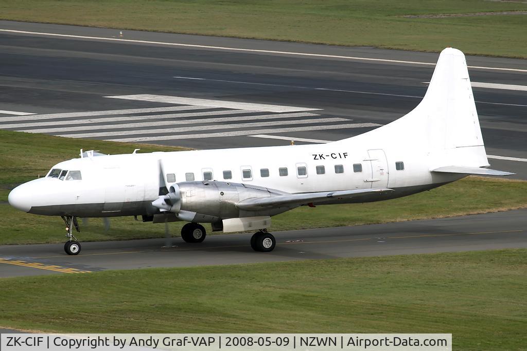 ZK-CIF, 1956 Convair 580 C/N 381, Air Freight NZ C580