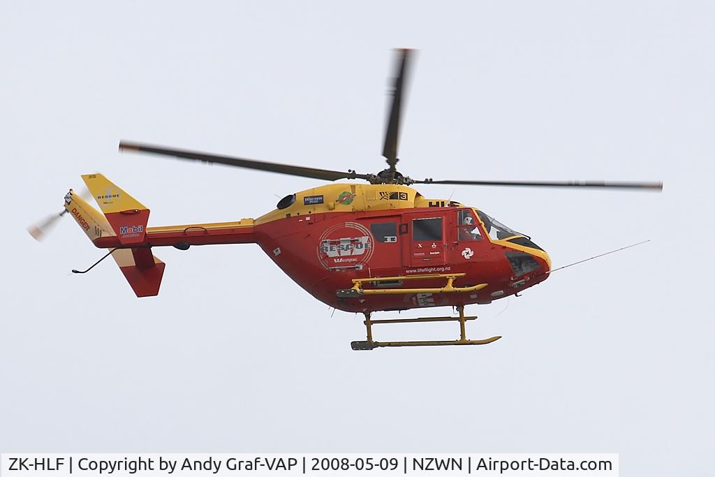 ZK-HLF, MBB-Kawasaki BK-117B-2 C/N 1070, Kawasaki BK117