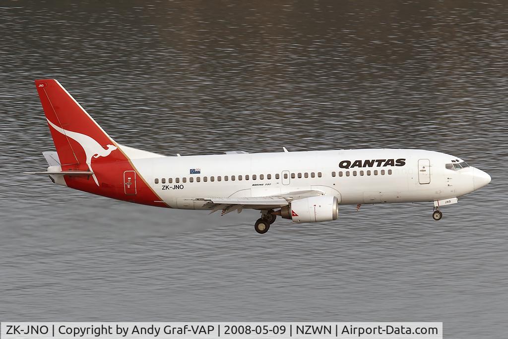 ZK-JNO, 1989 Boeing 737-376 C/N 24298, Qantas 737-300