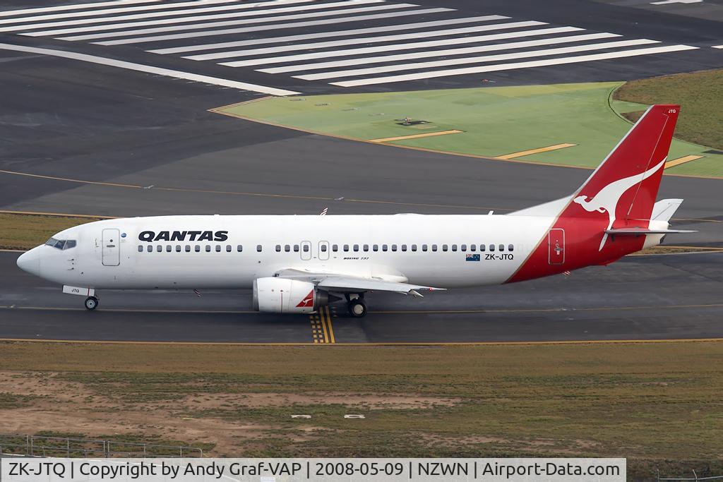 ZK-JTQ, 1992 Boeing 737-476 C/N 24442, Qantas 737-400