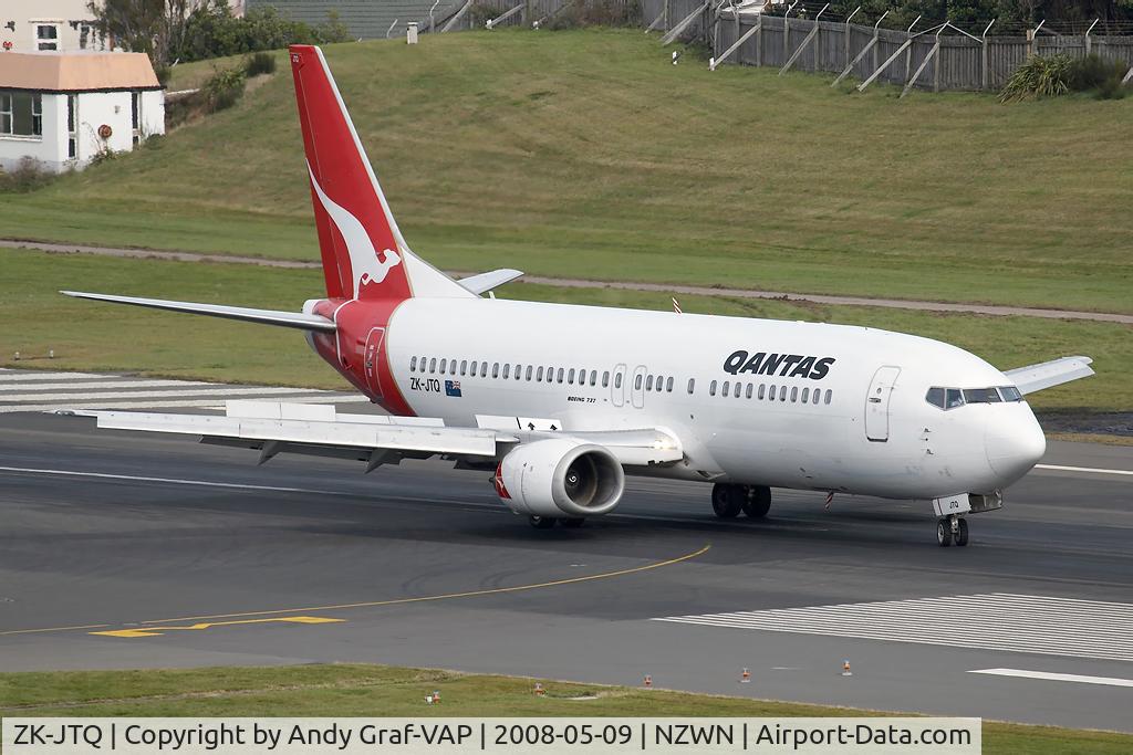 ZK-JTQ, 1992 Boeing 737-476 C/N 24442, Qantas 737-400