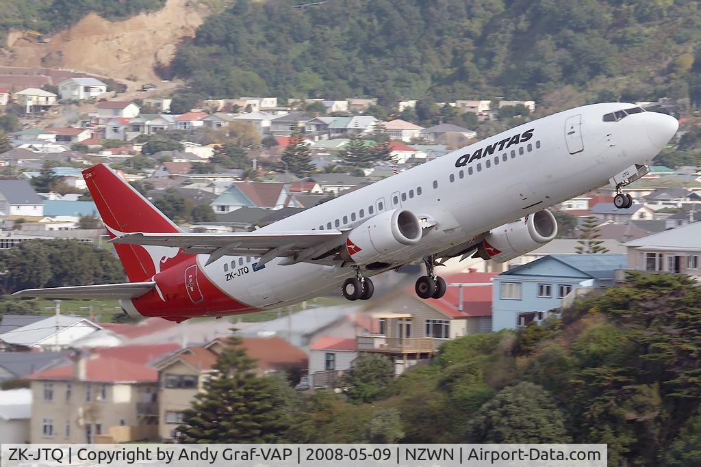 ZK-JTQ, 1992 Boeing 737-476 C/N 24442, Qantas 737-400