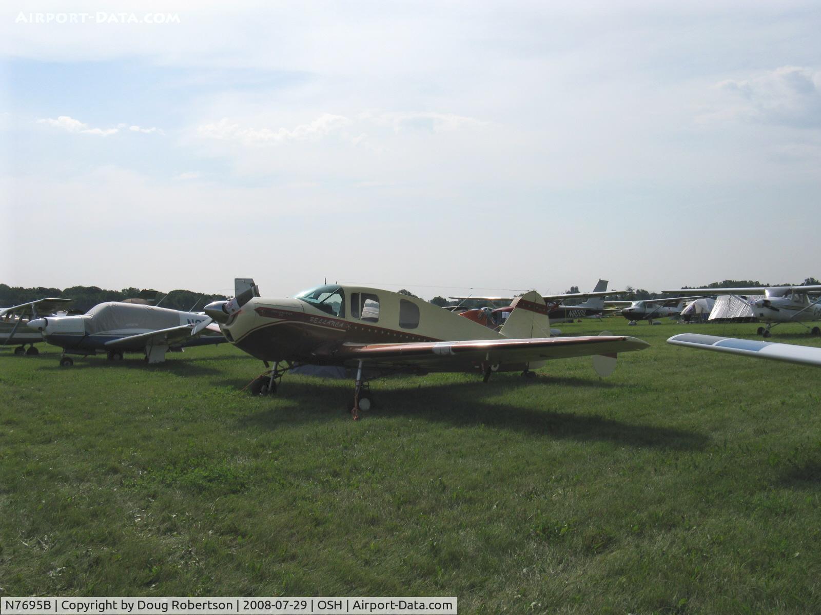 N7695B, 1958 Bellanca 14-19-2 Cruisair Senior C/N 4046, 1958 Bellanca 14-19-2 CRUISEMASTER, Continental O-470-K 230 Hp