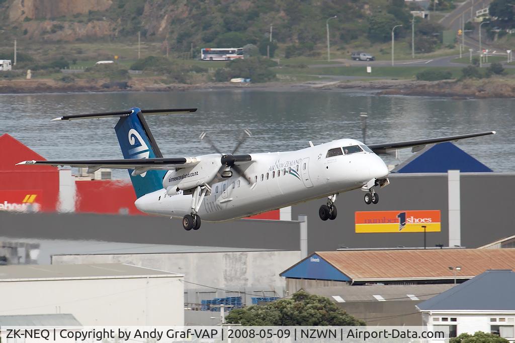 ZK-NEQ, 2007 De Havilland Canada DHC-8-311 Dash 8 C/N 636, Air New Zealand Link Dash 8-300