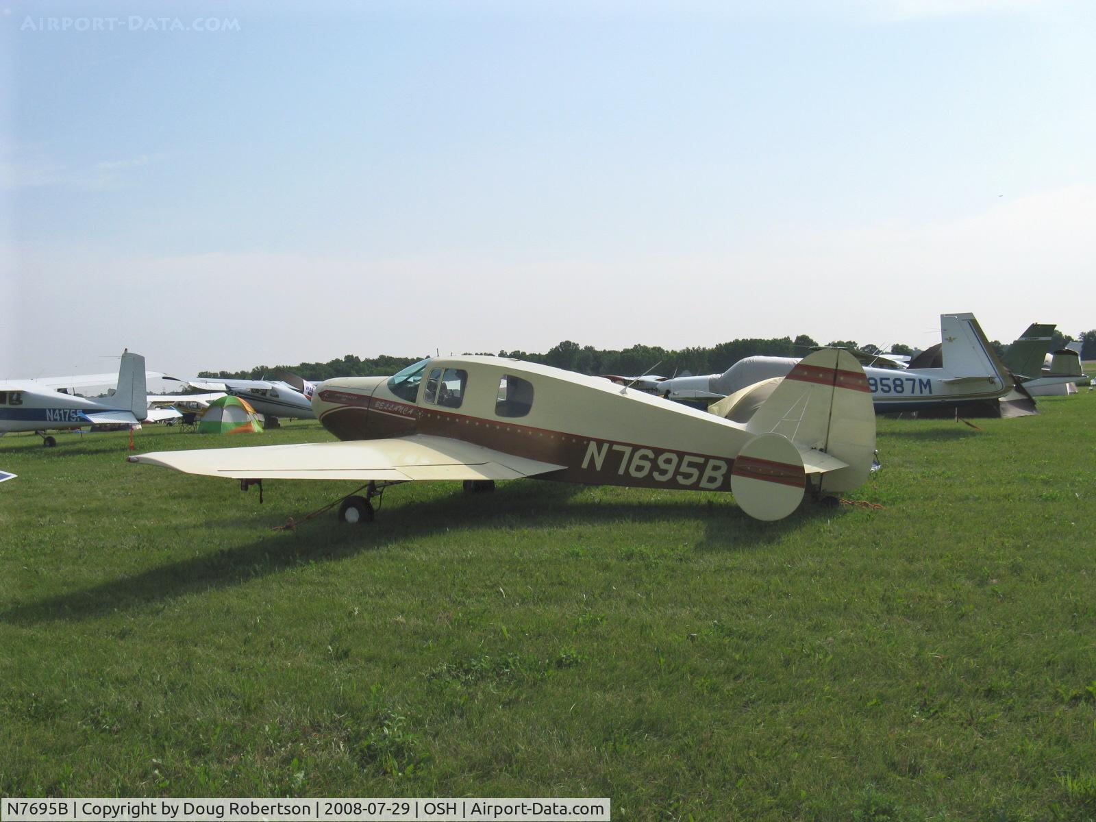 N7695B, 1958 Bellanca 14-19-2 Cruisair Senior C/N 4046, 1958 Bellanca 14-19-2 CRUISEMASTER, Continental O-470-K 230 Hp