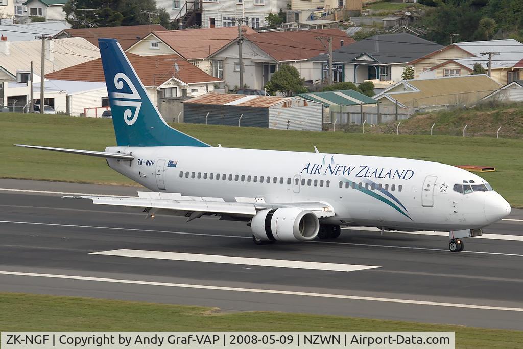 ZK-NGF, 1998 Boeing 737-3U3 C/N 28734, Air New Zealand 737-300