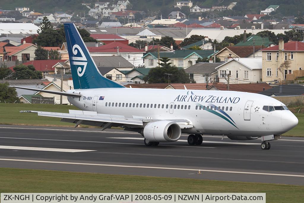 ZK-NGH, 1999 Boeing 737-319 C/N 25607, Air New Zealand 737-300
