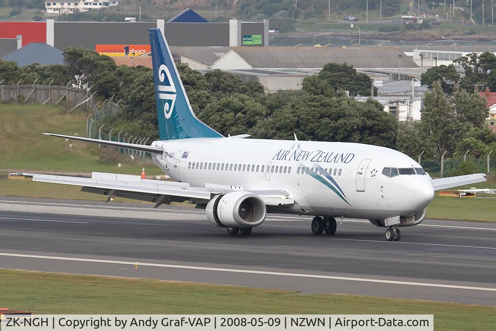 ZK-NGH, 1999 Boeing 737-319 C/N 25607, Air New Zealand 737-300
