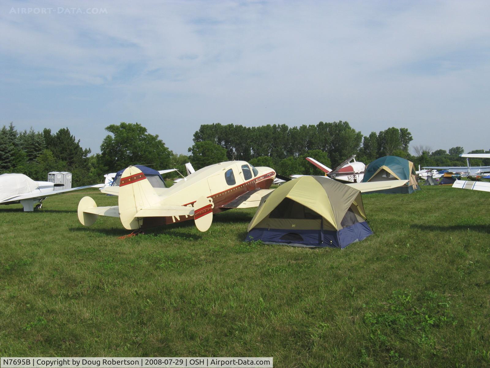 N7695B, 1958 Bellanca 14-19-2 Cruisair Senior C/N 4046, 1958 Bellanca 14-19-2 CRUISEMASTER, Continental O-470-K 230 Hp