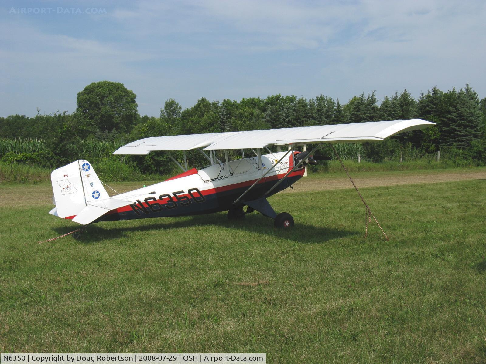 N6350, 1972 Pietenpol Air Camper C/N DS1, 1972 Sees PIETENPOL AIR CAMPER, Continental A&C75 75 Hp