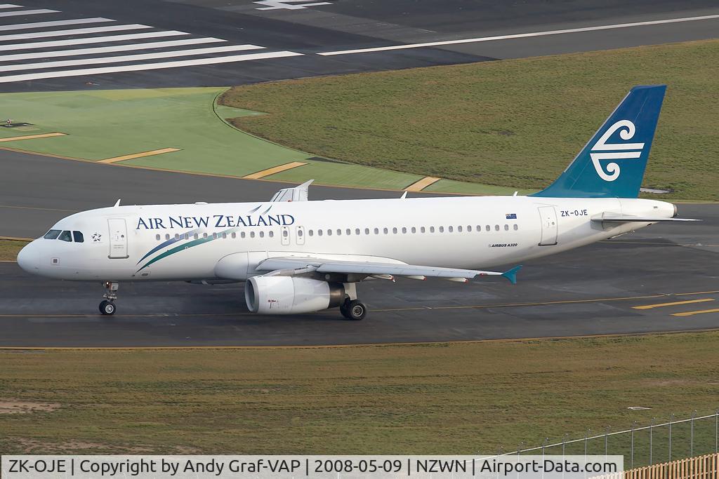 ZK-OJE, 2003 Airbus A320-232 C/N 2148, Air New Zealand A320