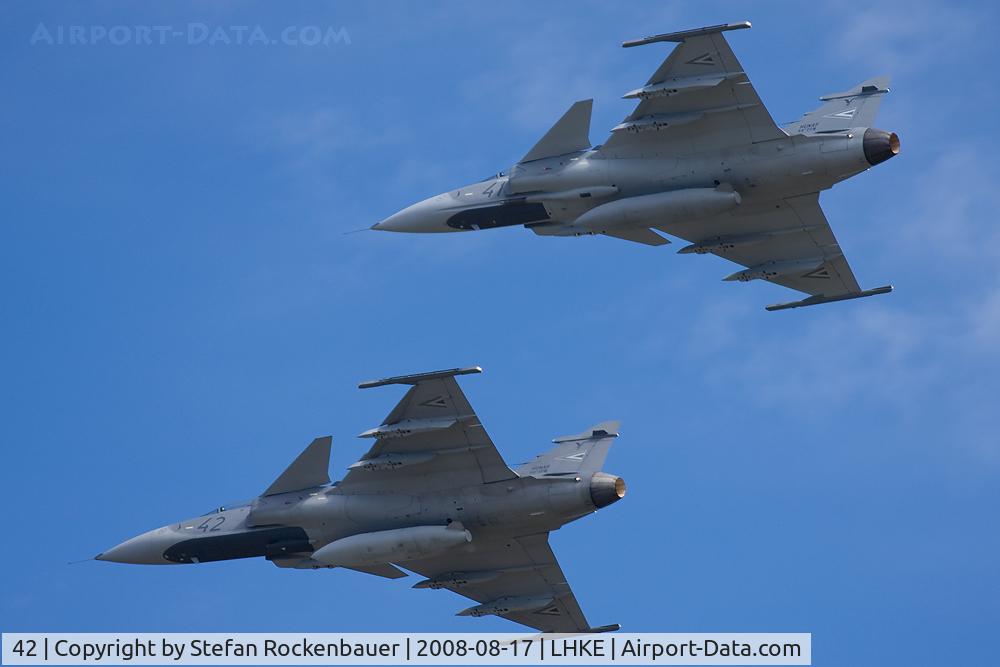 42, Saab JAS-39D Gripen C/N 39851, Saab Gripen