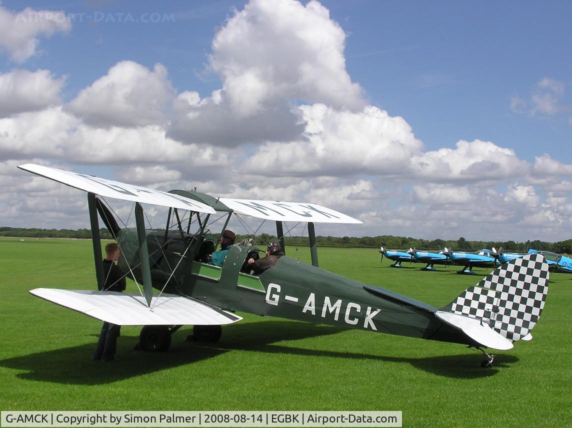 G-AMCK, 1941 De Havilland DH-82A Tiger Moth II C/N 84641, Tiger Moth doing pleasure flights at Sywell