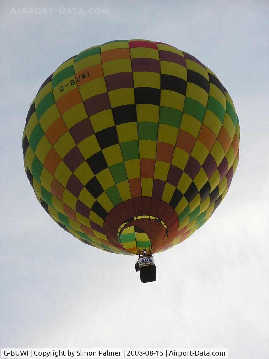 G-BUWI, 1993 Lindstrand Balloons LBL 77A C/N 023, Lindstrand LBL77A balloon at Northampton