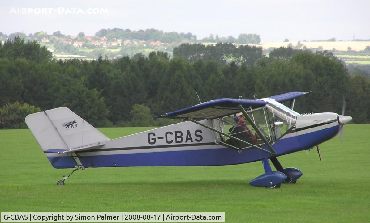 G-CBAS, 2001 Rans S-6ES Coyote II C/N PFA 204-13688, Coyote II tailwheel version at Halton