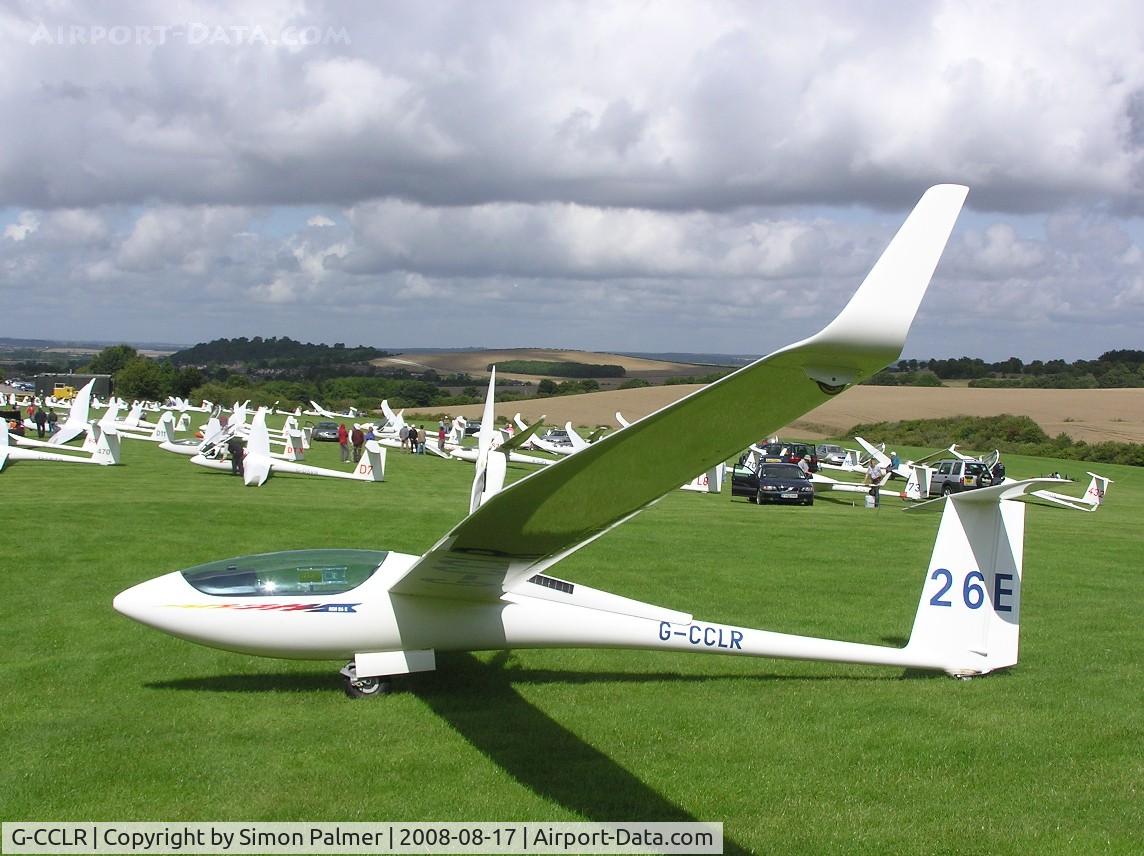 G-CCLR, 2003 Schleicher ASH-26E C/N 26209, Schleicher ASH26E at Dunstable Downs