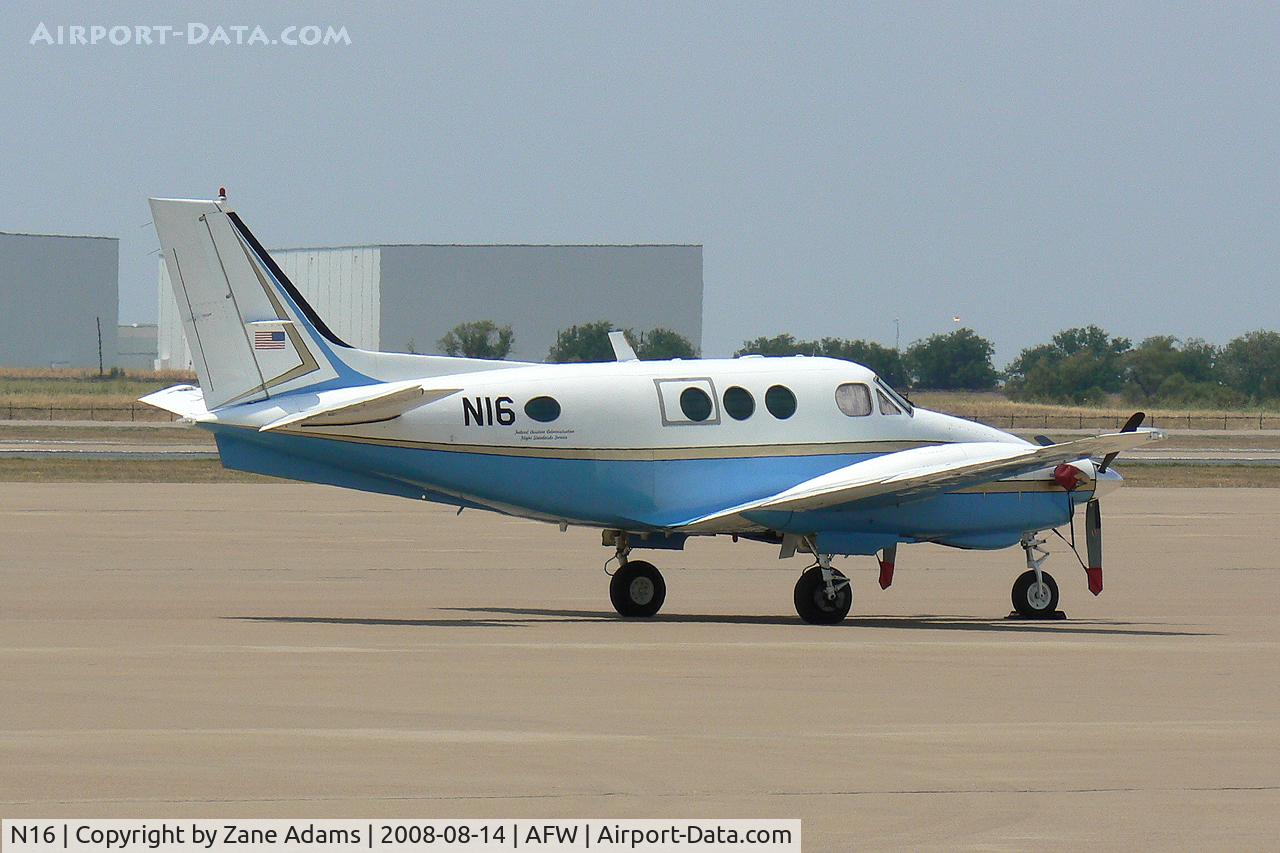 N16, Hawker Beechcraft Corp C90GTI King Air C/N LJ-1994, FAA - King Air at Alliance