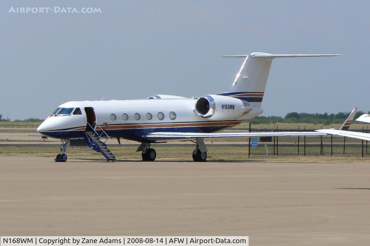 N168WM, 1986 Gulfstream Aerospace G-IV C/N 1002, At Alliance Ft. Worth - the second production G-IV