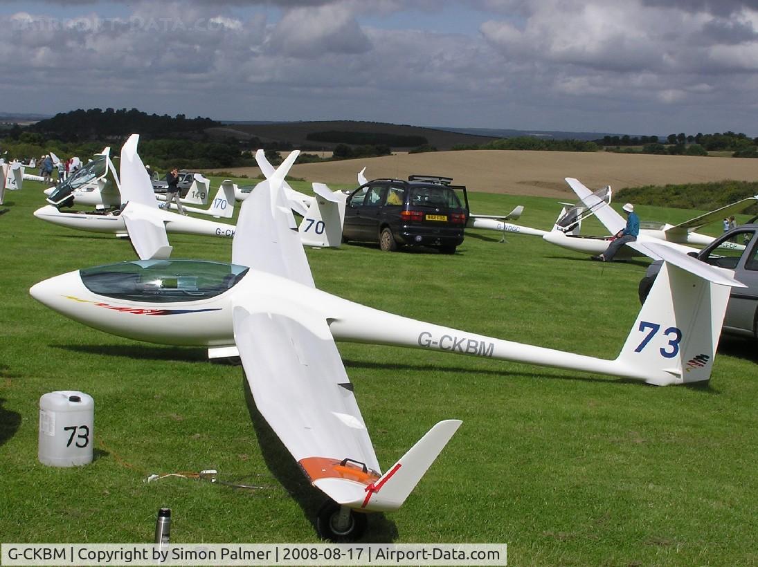 G-CKBM, Schleicher ASW-28 C/N 28046, Schleicher Glider at Dunstable