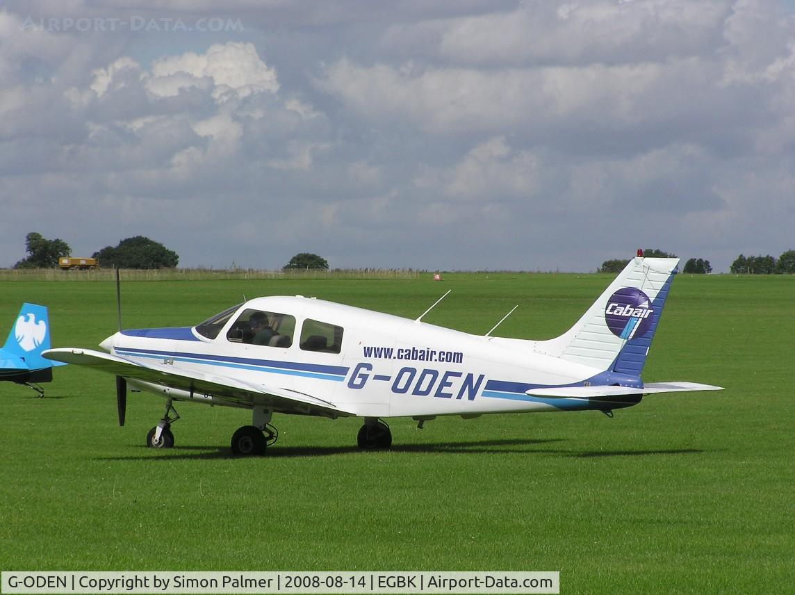 G-ODEN, 1989 Piper PA-28-161 C/N 2841282, PA-28 visiting Sywell