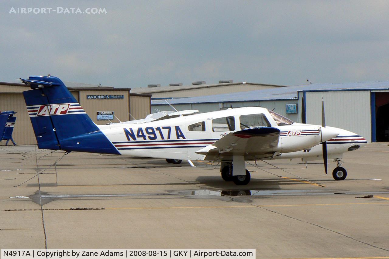 N4917A, 2008 Piper PA-44-180 Seminole C/N 4496254, ATP at Arlington Municipal