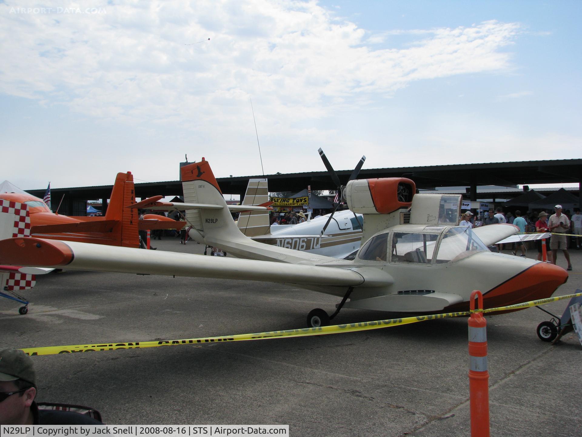 N29LP, 1991 Taylor Coot A C/N QQ14, Displayed at the 2008 Wings Over Wine Country Air Show