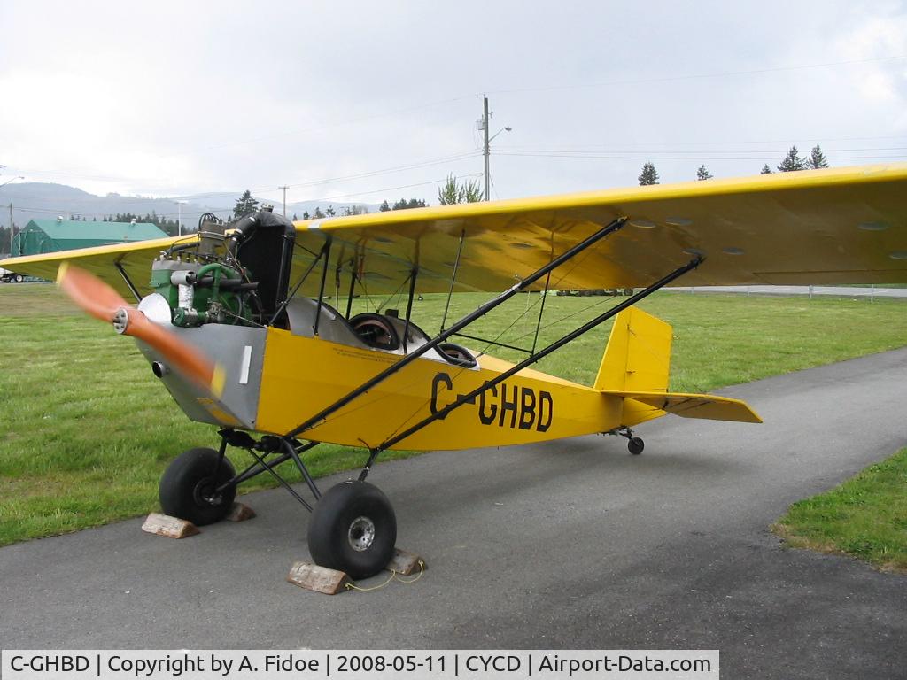 C-GHBD, 2001 Pietenpol Air Camper C/N 555, C-GHBD, Model B Ford engine, built to 1932 drawings