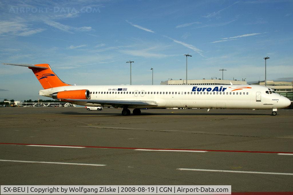 SX-BEU, 1989 McDonnell Douglas MD-83 (DC-9-83) C/N 49848, visitor