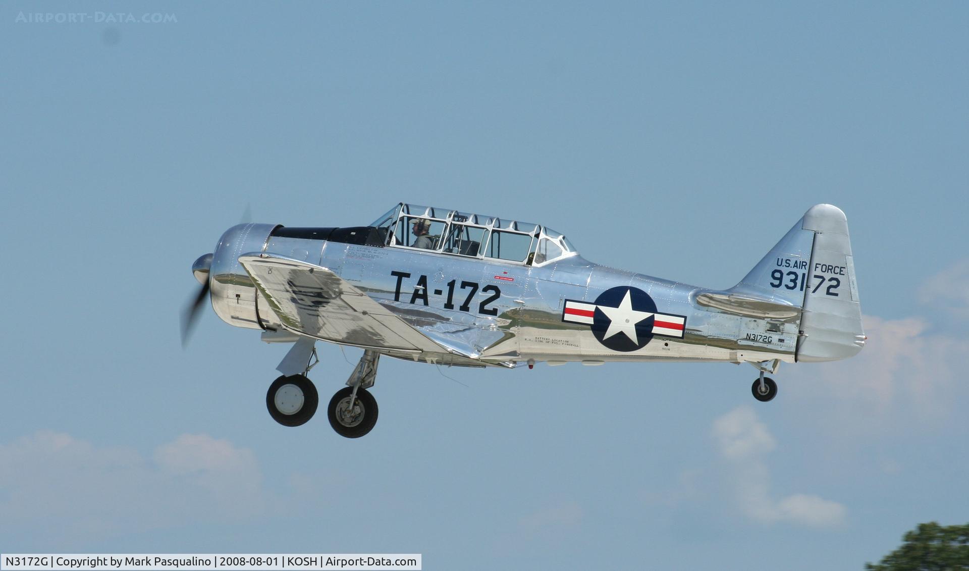 N3172G, 1949 North American T-6G Texan C/N 168-276, North American T-6G