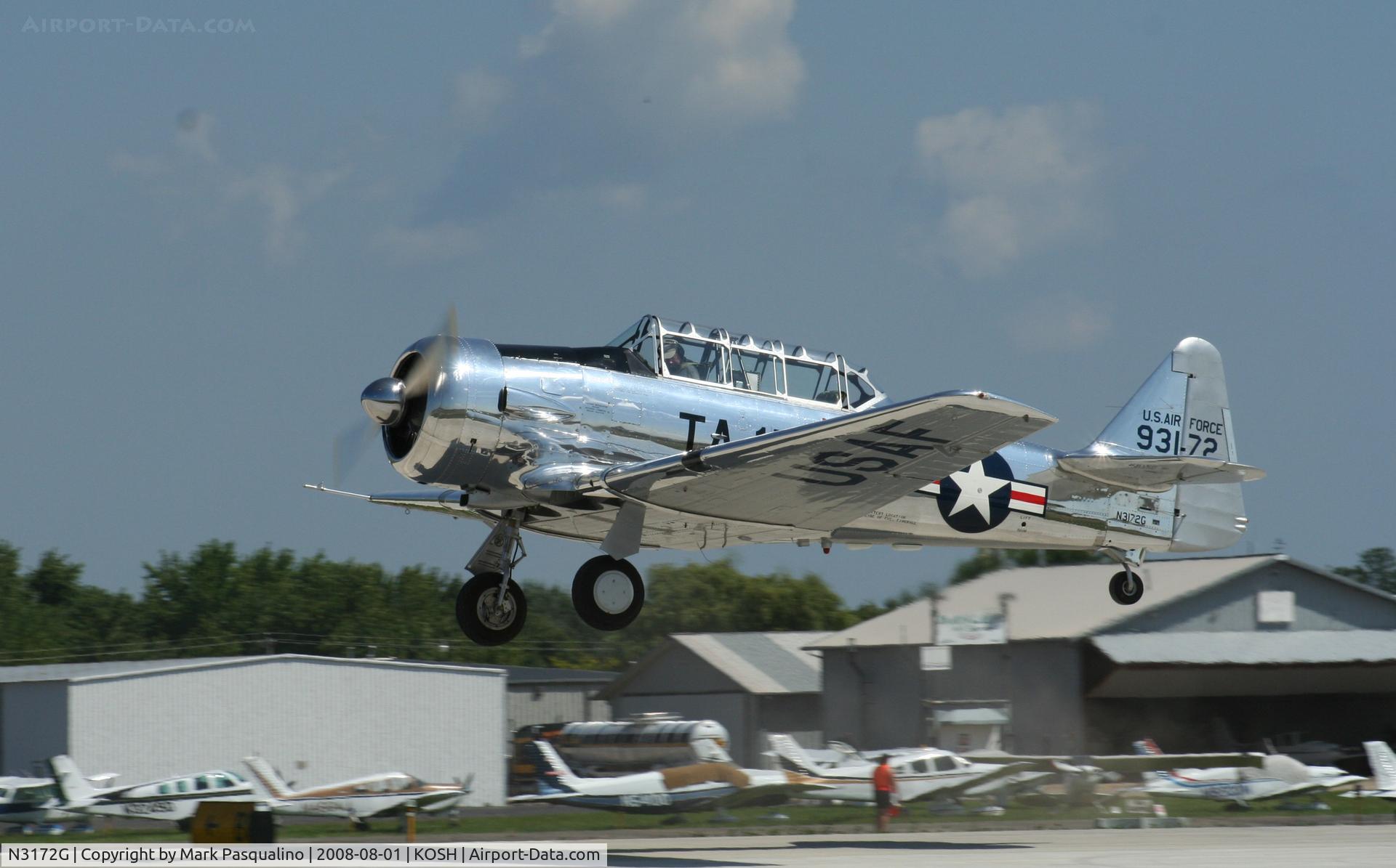 N3172G, 1949 North American T-6G Texan C/N 168-276, North American T-6G