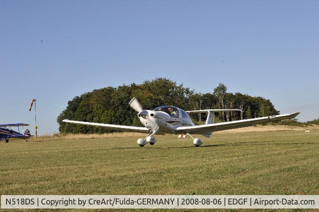 N518DS, 2006 Diamond DA-40 Diamond Star C/N 40.618, DA 40/N518DS @ EDGF