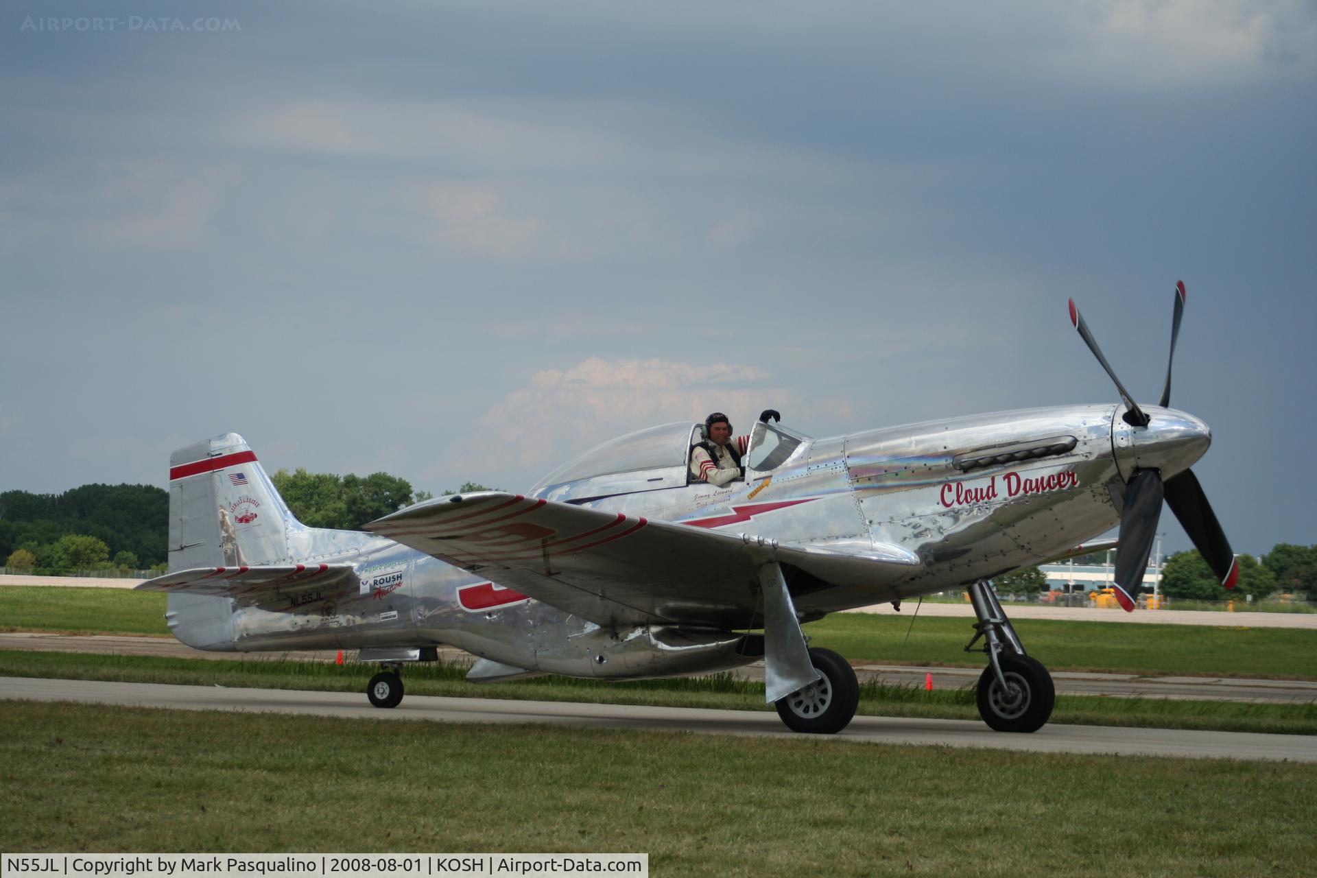 N55JL, 1944 North American F-51D Mustang C/N 124-44471, North American P-51D