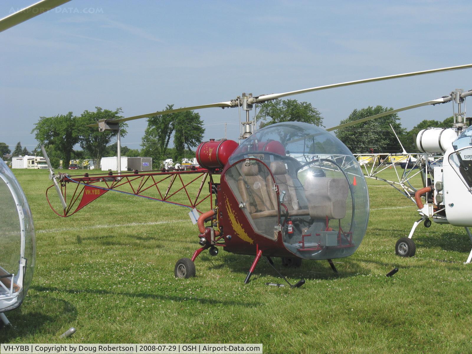 VH-YBB, 1999 Canadian Home Rotors Baby Belle C/N BB2054, 1999 BABY BELLE (now called SAFARI), Lycoming O-320