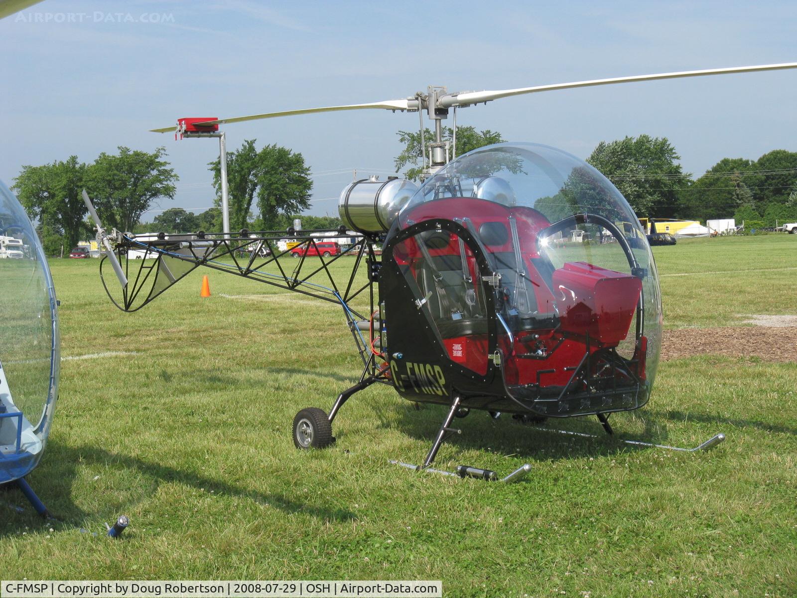 C-FMSP, 2008 Canadian Home Rotors Safari C/N 2136, 2008 LaFierriere Canadian home Rotors SAFARI, WINNER-EAA 2008 Gold Lindy Grand Champion Rotorcraft