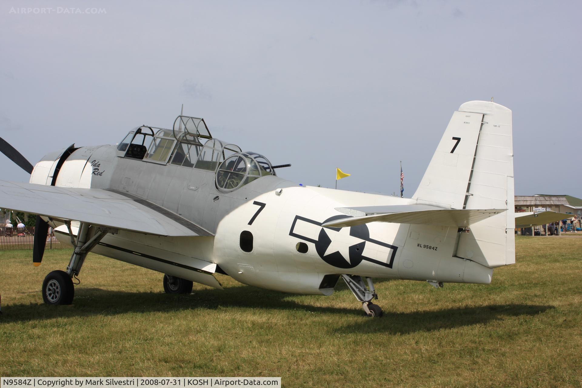 N9584Z, 1945 Grumman TBM-3E Avenger C/N 85882, Oshkosh 2008