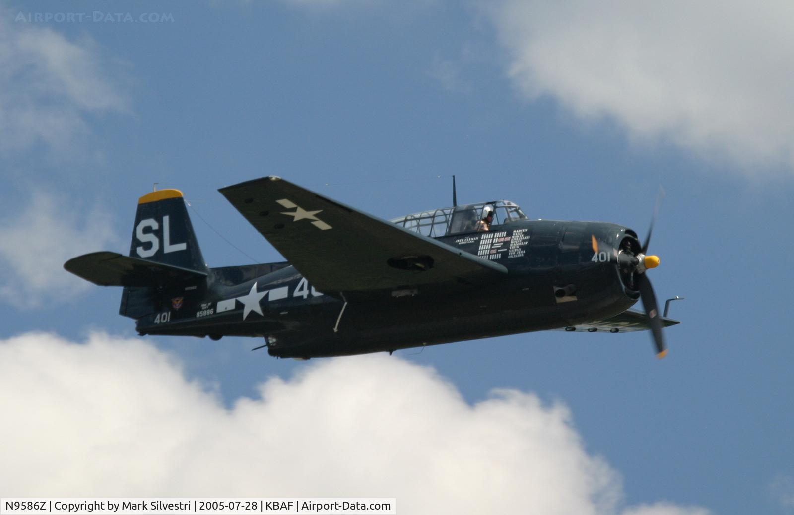 N9586Z, 1945 Grumman TBM-3E Avenger C/N 85886, Barnes 2005