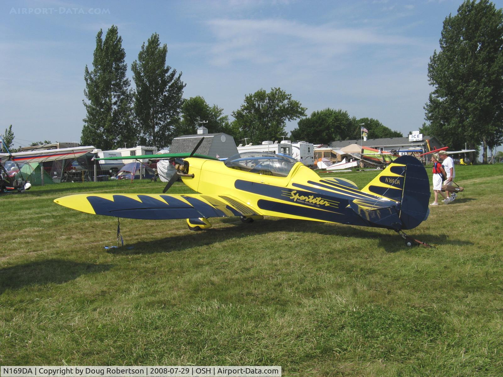 N169DA, 2007 Warner Sportster C/N 11707-SPTEXLSA1, 2007 Warner Aerocraft SPORTSTER, Continental O-200 100 Hp