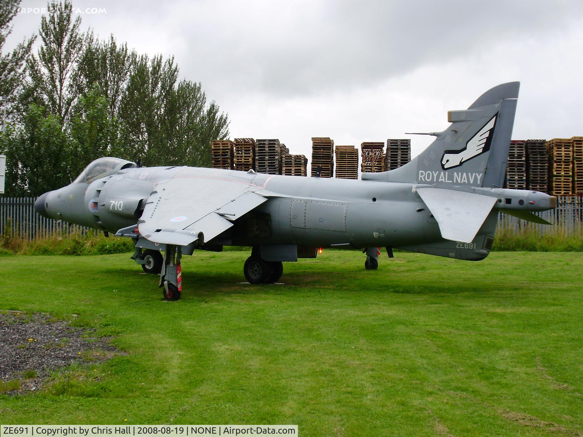 ZE691, 1987 British Aerospace Sea Harrier F/A.2 C/N B50/P19, Sea Harrier FA2 ex Royal Navy