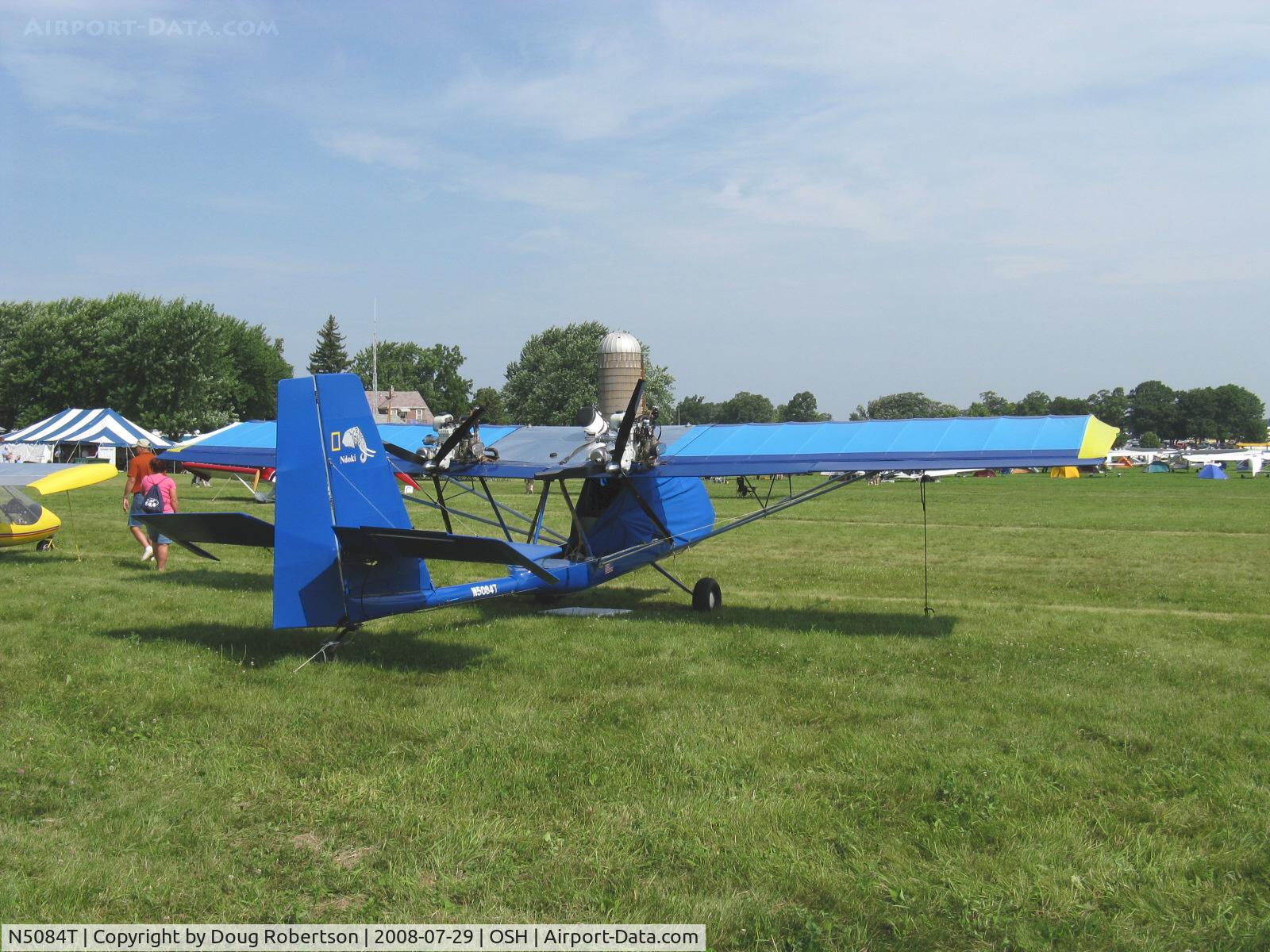 N5084T, 2003 Leza-Lockwood Air Cam C/N AC001, 2003 Solsvig AIR CAM, two Rotax pushers