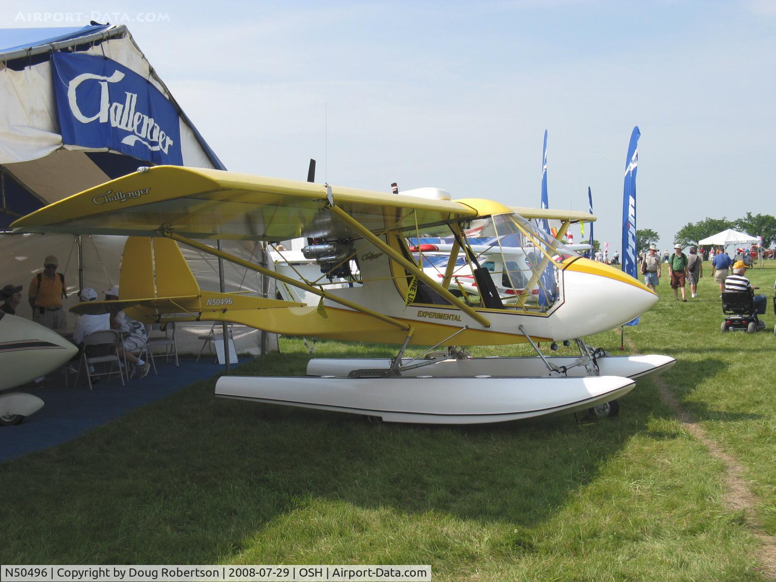 N50496, 2006 Quad City Challenger II C/N CH2-0104-2426, 2006 Schroeckenthaler Quad City CHALLENGER II, Rotax 582 65 Hp