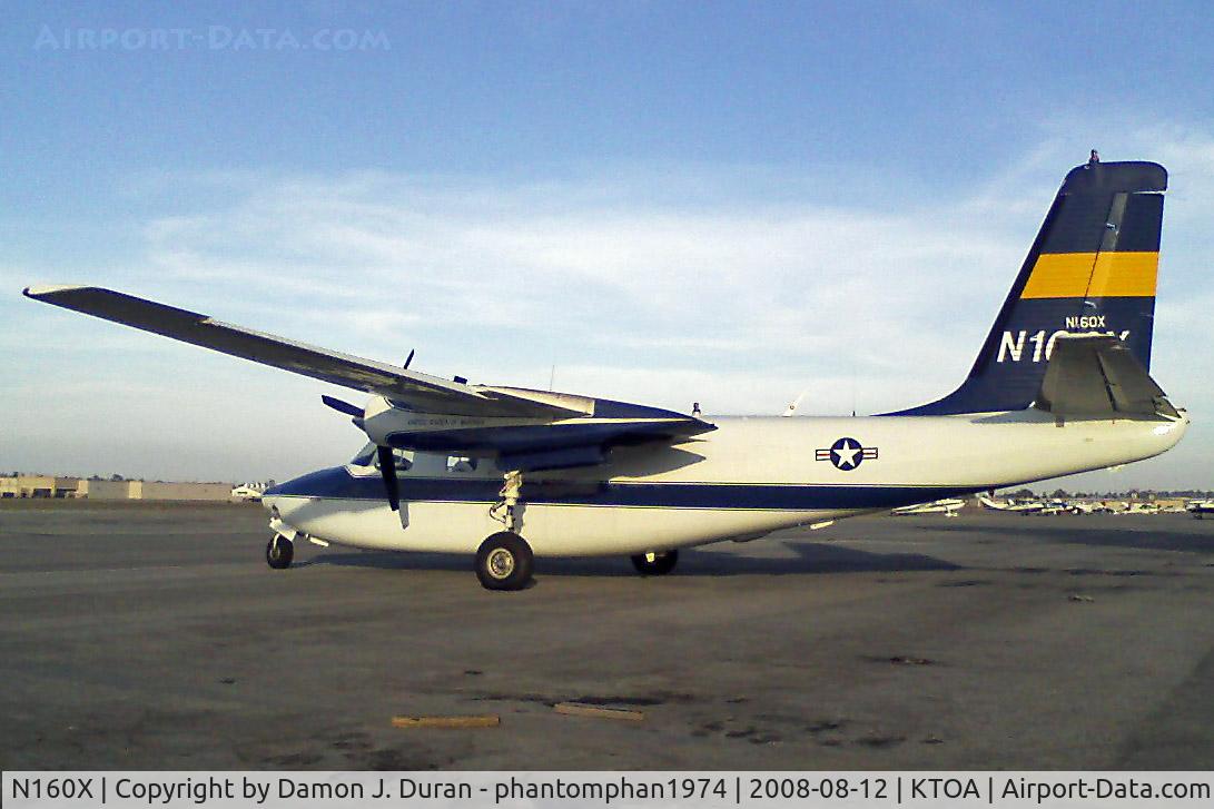 N160X, 1963 Aero Commander 500-B C/N 500B-1300-115, Taken in transient area of TOA