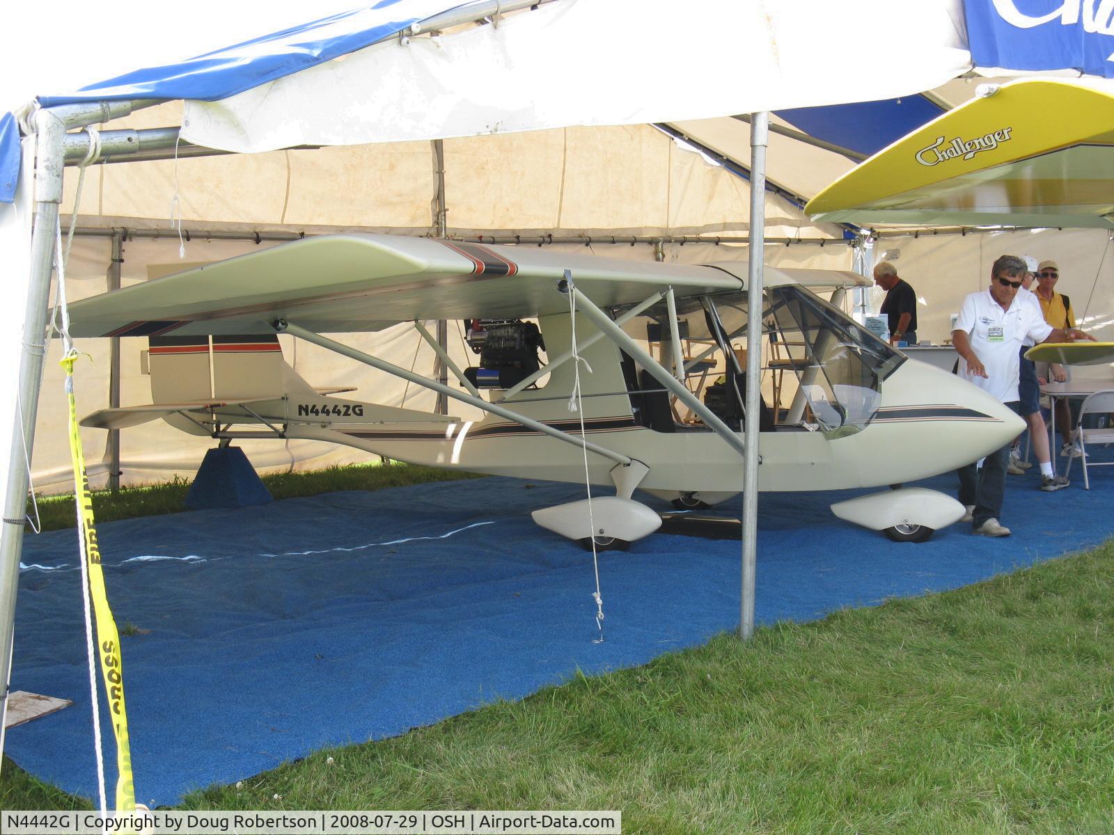N4442G, Quad City Challenger II Long Wing Special C/N CH2-0307-LSS-LW-0125, Fredy Quad City CHALLENGER II, Rotax 582 65 Hp