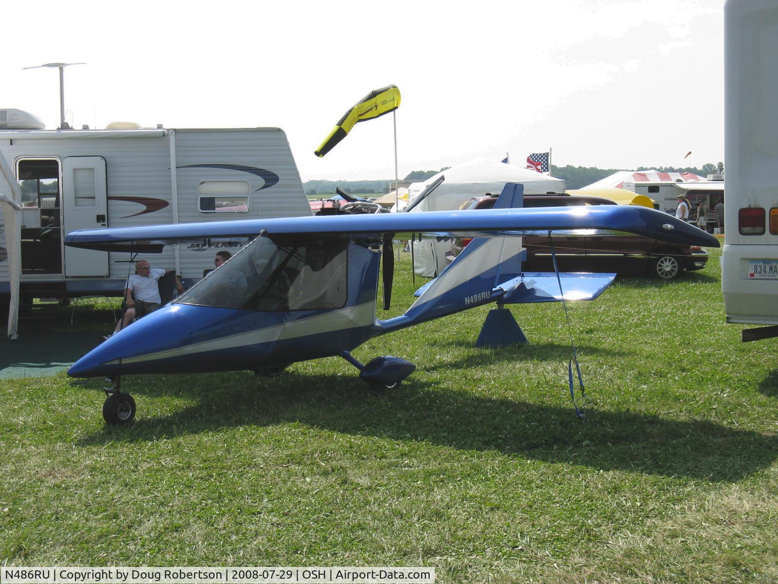 N486RU, 2007 Titan Tornado II C/N S06XXXSOHK0515, 2007 Titan Aircraft Co. TORNADO II, Rotax 912S 100 Hp, two-place.