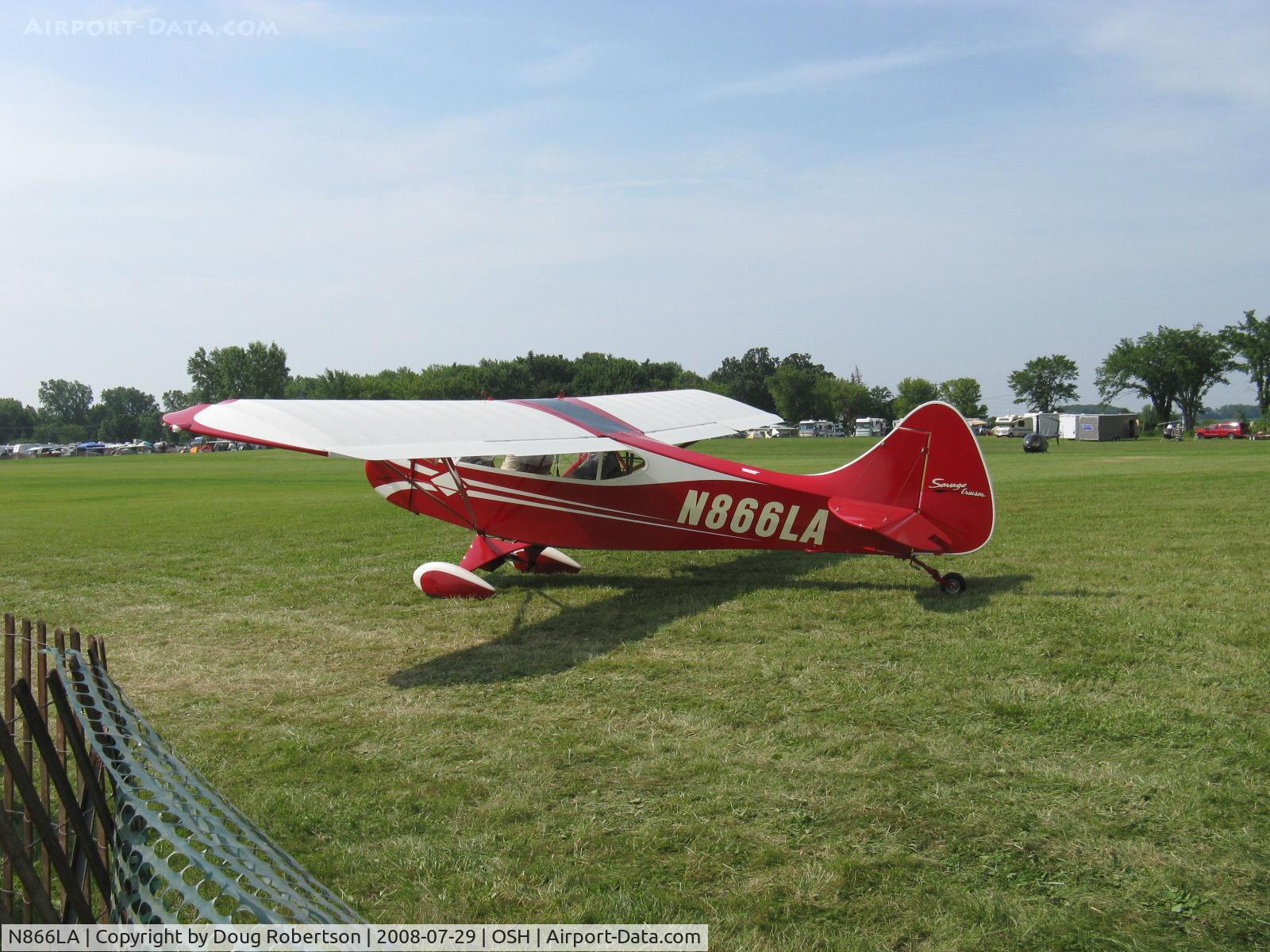 N866LA, 2006 Zlin Savage Classic C/N 0082, 2006 Zlin SAVAGE, Rotax 912ULS 100 Hp, Micro vortex generators wing mod