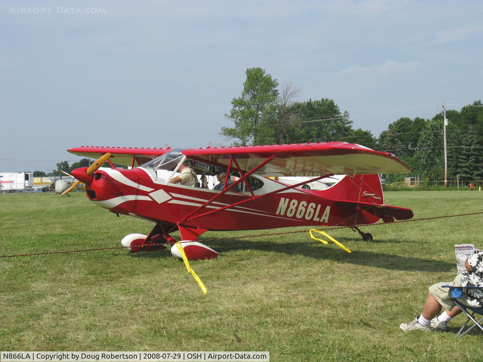 N866LA, 2006 Zlin Savage Classic C/N 0082, 2006 Zlin SAVAGE, Rotax 912ULS 100 Hp, Micro vortex generators wing mod